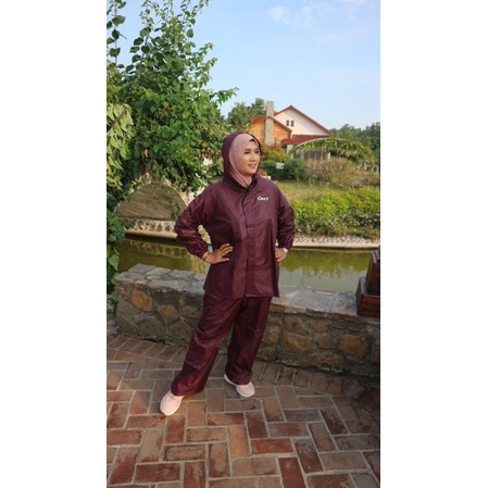 Jas hujan RLK'S setelan Pria Wanita Dewasa 100 % ori