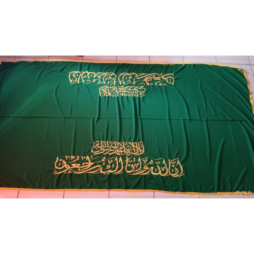 PROMO Langsung Kirim - Kain Penutup Tutup Keranda Jenazah Full Bordir Bahan Manchester Uk 3m x 1,5m