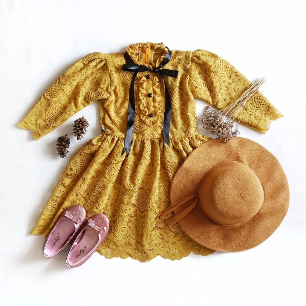 MADAM MOREN/DRESS BROKAT MODEL TERBARU/DRESS MODEL BARAT/DRESS EROPA/DRESS ANAK DAN DEWASA MODEL KEK