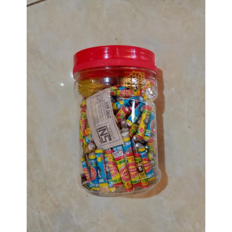 balon tiup jadul 200pcs balon tata / hembusan tata - fiyyahtoys_