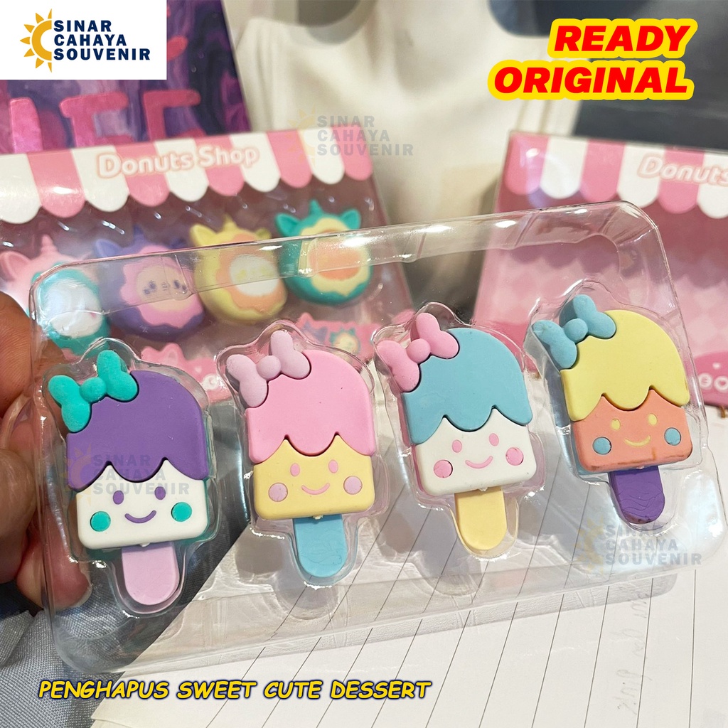 

Penghapus Dessert Cute | Hapusan Pensil ATK Souvenir Murah RANDOM | Hapusan Ice Cream Minuman Unik