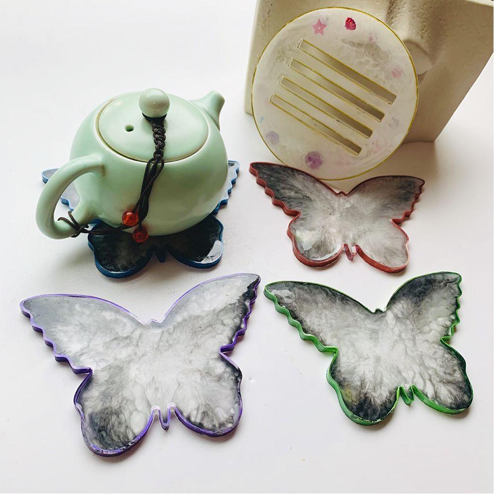 Solighter Cetakan Resin Epoxy Dekorasi Rumah Alat Kristal Handmade Tatakan Silicone Mould