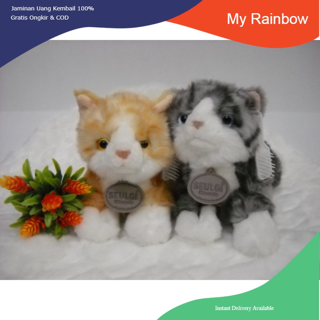 Boneka Cat / kucing mio lying (05020877)