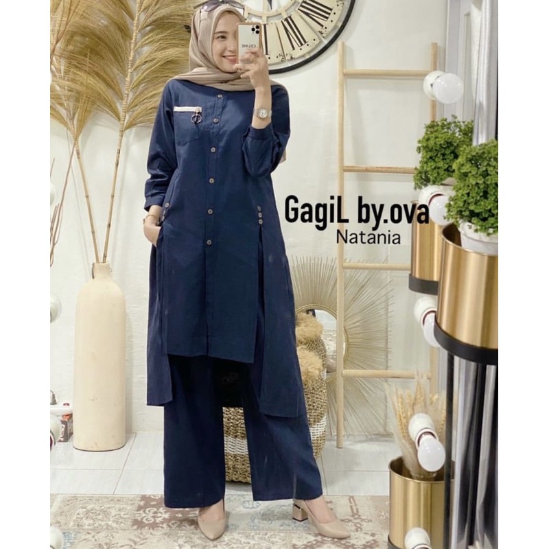 NATANIA SET BERLABEL GAGIL BY OVA