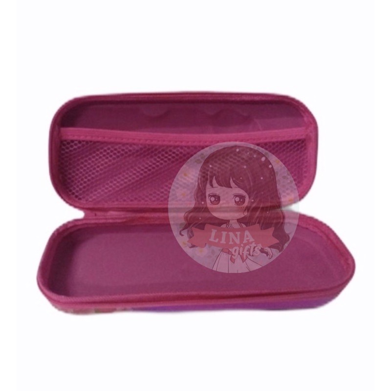 TEMPAT PENSIL KARAKTER - KOTAK PENSIL ANAK / DOMPET PENSIL DISNEY / PENCIL CASE ZIPPER 7D EVA MATT FANCY