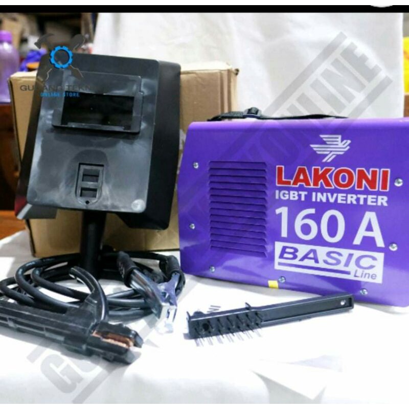 Mesin Las Lakoni Basic 162ix / Trafo Las Inverter Lakoni 900watt 160A - Lakoni Basic 162 ix murah da