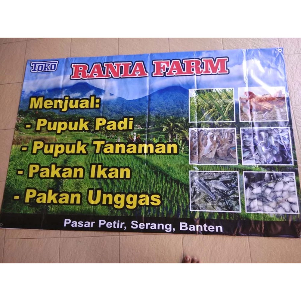 Contoh Spanduk Pakan  Ternak  desain  spanduk kreatif