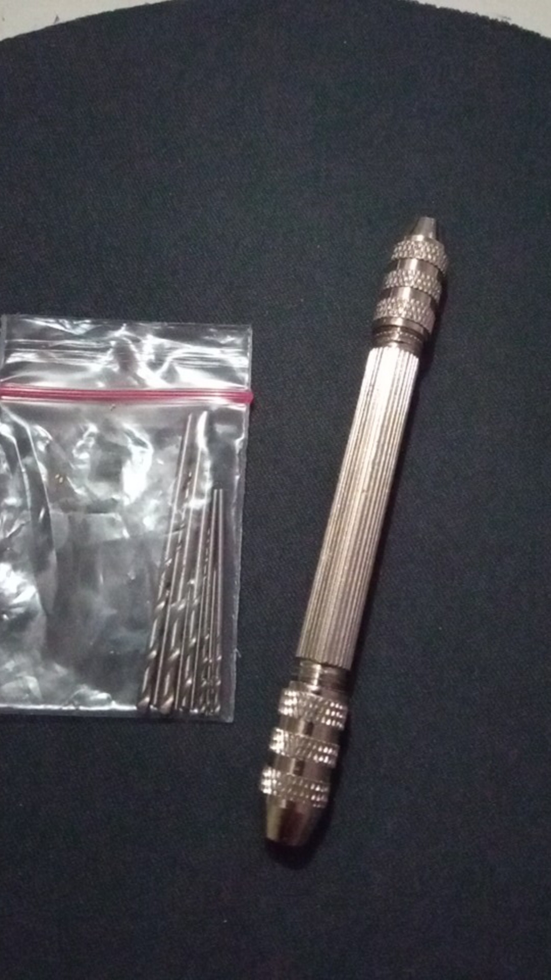 Bor Tangan Mini Manual Bahan Aluminium Ukuran 0.5-3.2mm