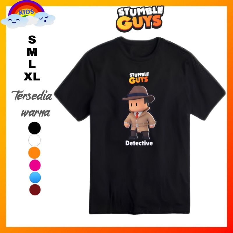 Stumble guys guy baju kaos shirt distro Anak stumble guys guy kaos stumble guys guy/Baju stumble guy
