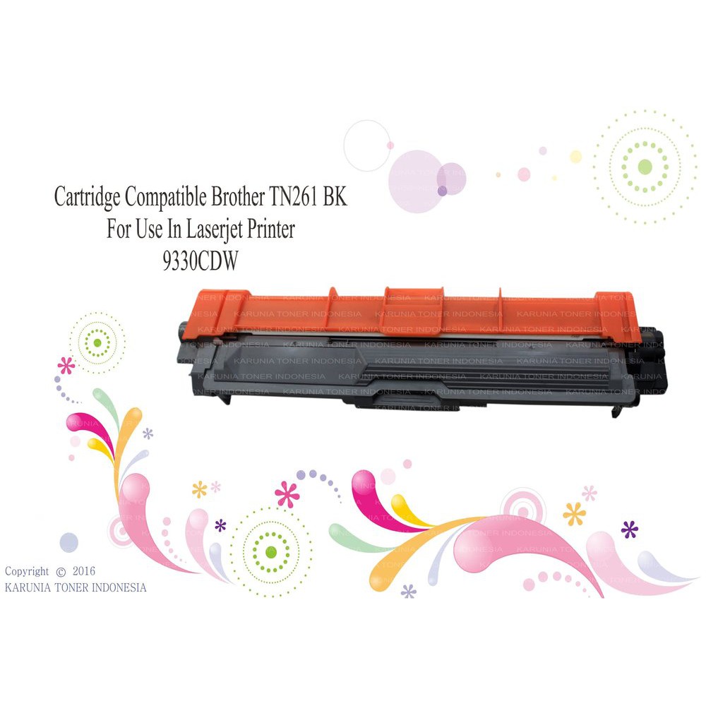 Cartridge Toner TN261 For Use In LJ 9330CDW HL-3150CDN, HL-3170CDW, MFC-9140CDN, MFC-9330CDW