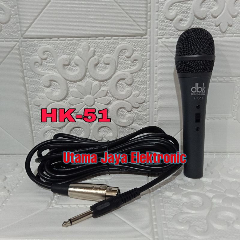 Microphone kabel dbk mikrofon dynamic