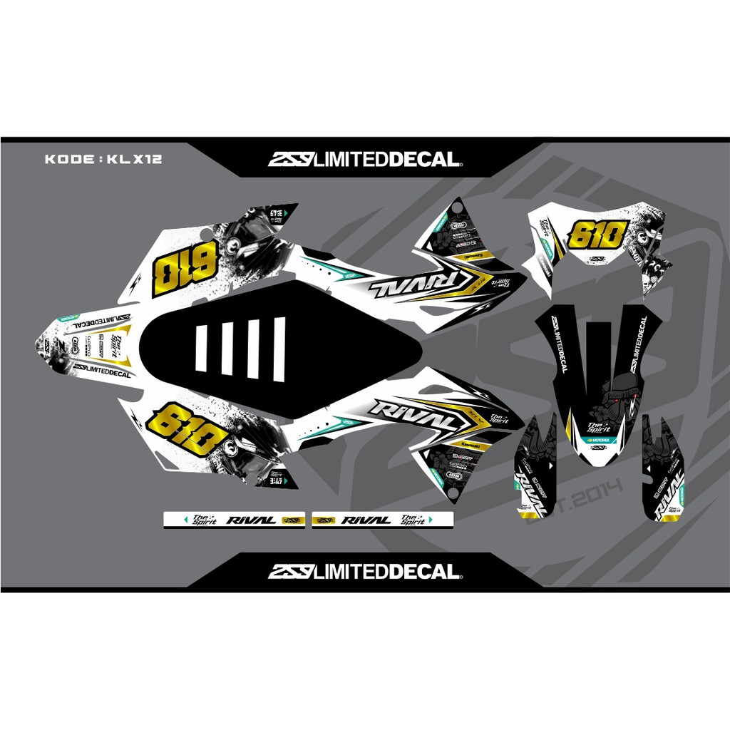 Decal Kawasaki KLX 150 BF SE Extreme | KLX12