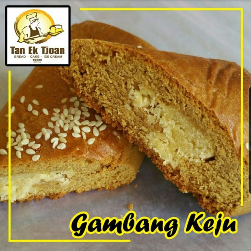 

Gambang keju 1 pcs Tan Ek Tjoan jadul