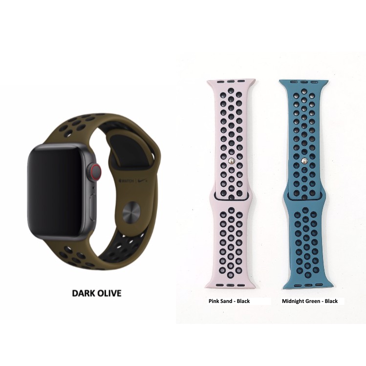 Apple Watch 38MM / 40MM / 41MM / 42MM / 44MM / 45MM / 49MM UTRA Nike Sport Strap Band Silicone 1- 8 / SE