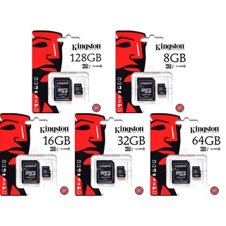 Kingston Memory Card Micro SD 128GB 64GB 32GB 16GB 8GB Class 10 Mini
