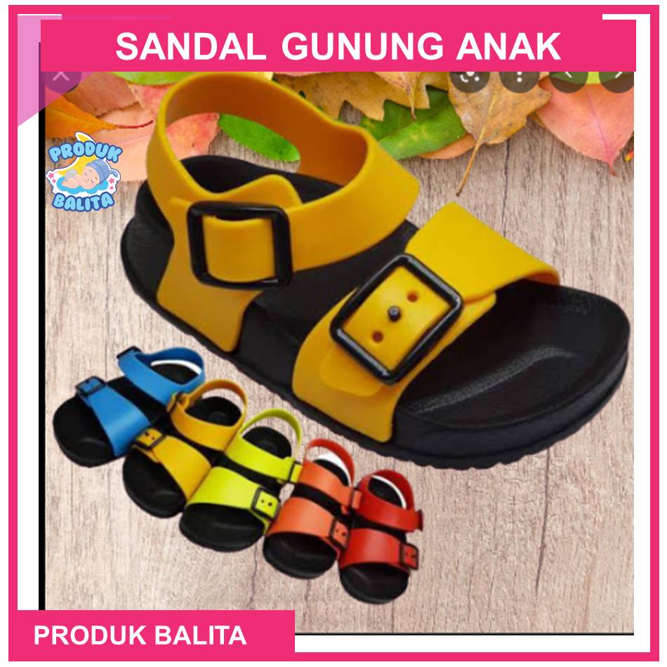 Sandal Anak Laki laki Karet Tali Belakang Dulux  Sandal Sepatu Gunung Anak Terlaris Termurah