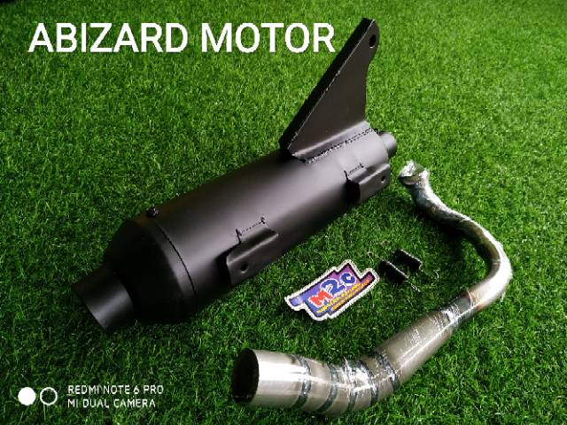 Knalpot racing bobokan suzuki spin 125 model tsukigi-1