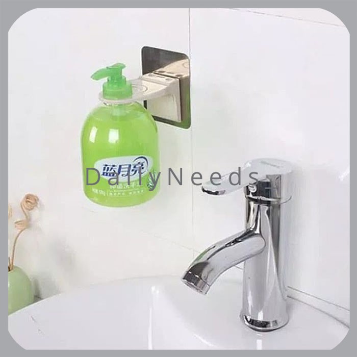 tempat sabun cair cuci tangan mandi Pump rak gantung tempat sabun cuci tangan tempel tembok