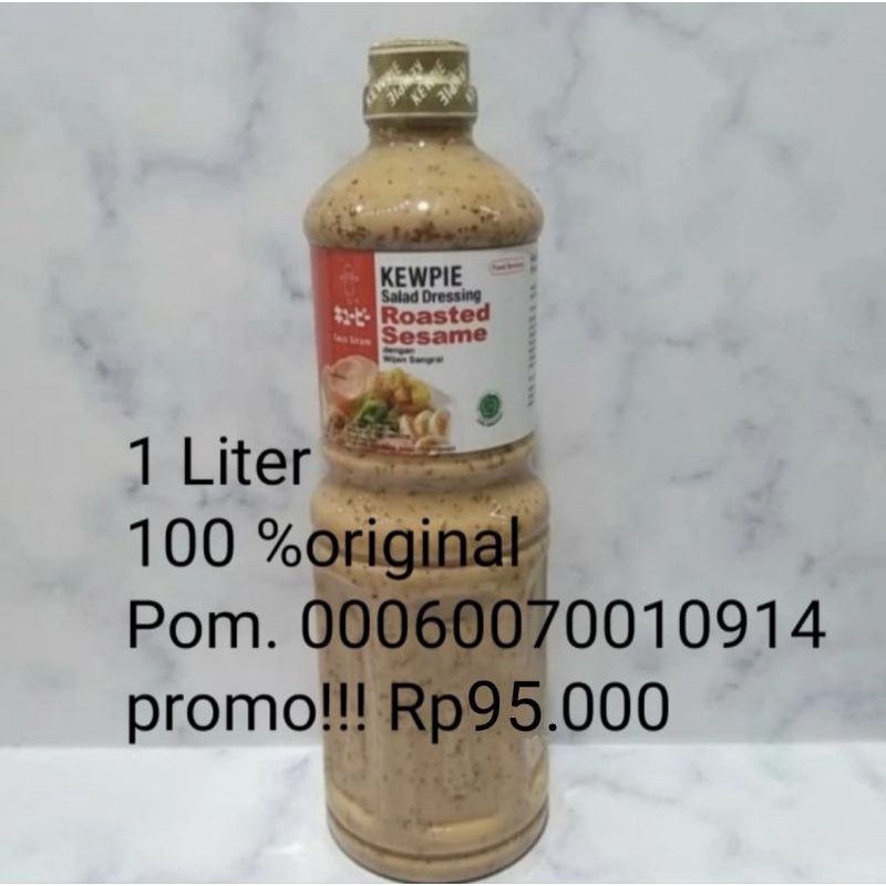

Kewpie wijen sangrai / Salad Dressing Roasted Sesame 1 Liter