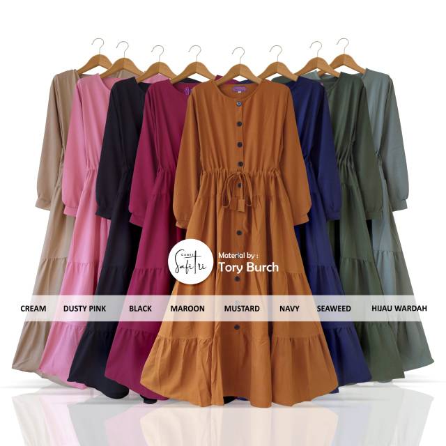 Gamis Safitri Tory Burch by Hanin Collection