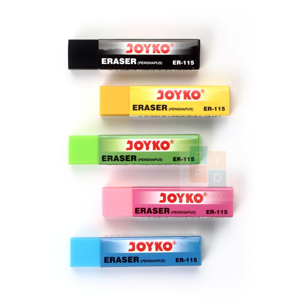 

Penghapus ER-115 Joyko Medium / Sedang Warna-Warni ( Eraser )