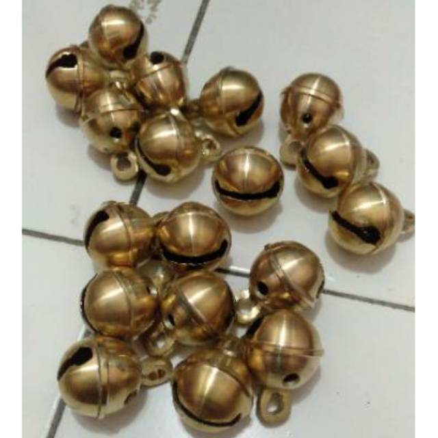 Bel Klinting Kerincing / Bel Lonceng Kuningan Antik Murah 2cm