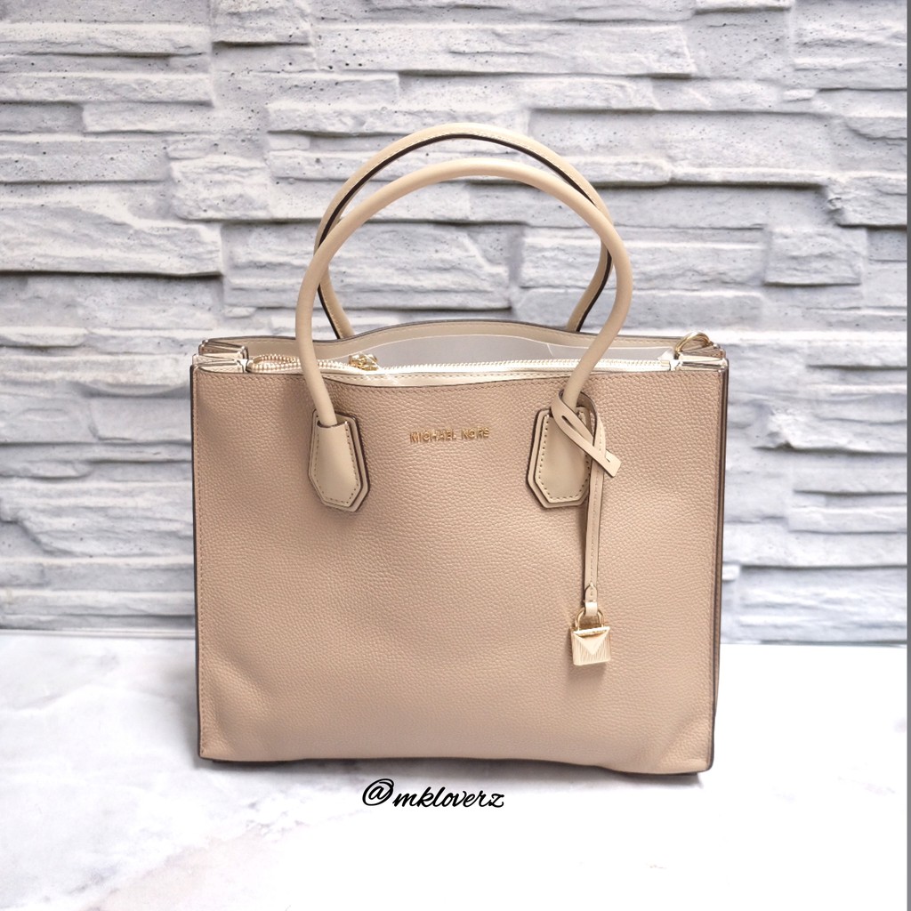 Michael Kors Mercer Large Satchel (Truffle)