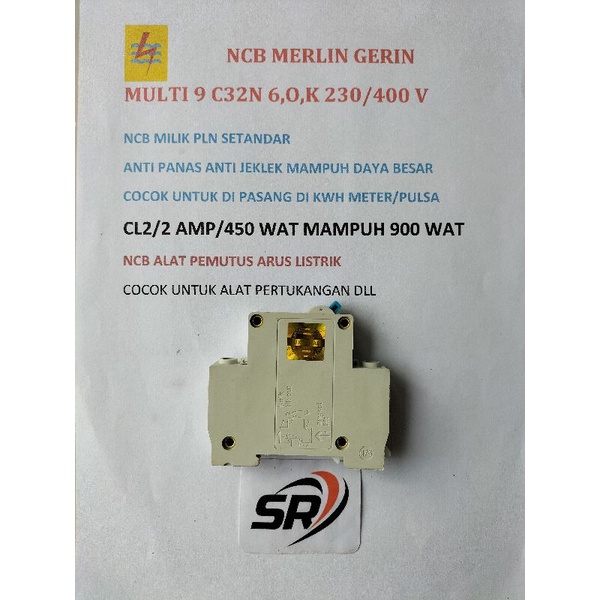 NCB Merlin cl2 standar PLN (harga satuan) anti jeklek mampuh daya besar