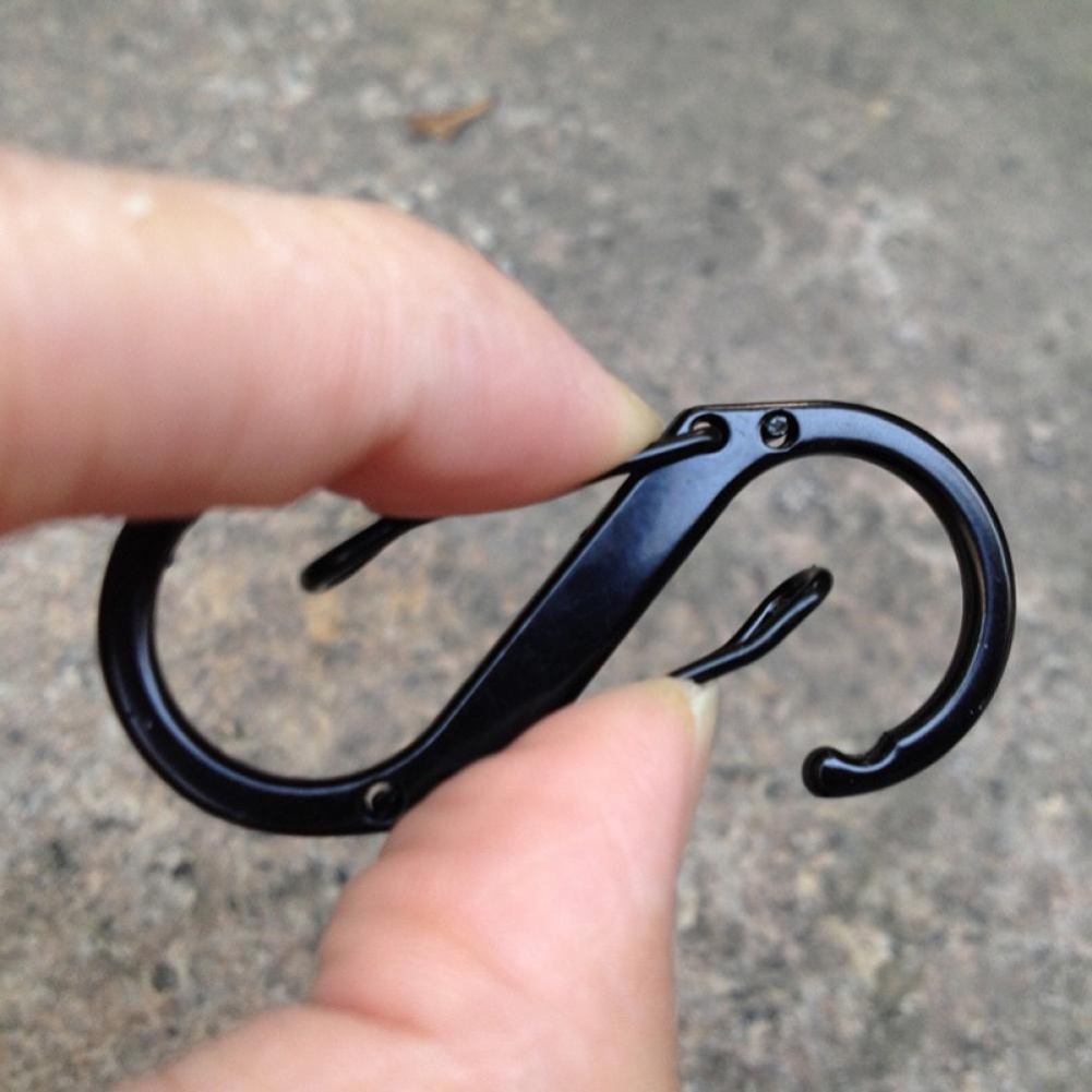 canaan 8 Shape Buckle Keychain Outdoor Camping Climbing Fast Hanging Hook Carabiner