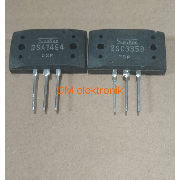 Sanken 2SA1494/2SC3858