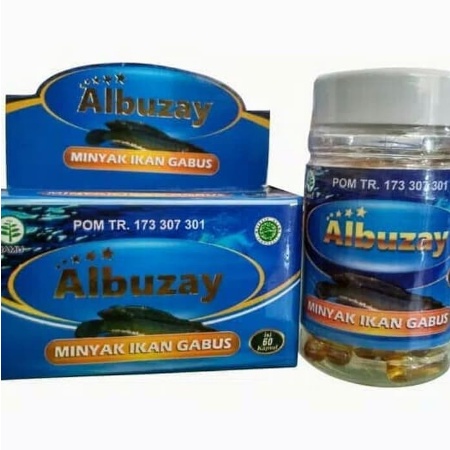 Albuzay Oil Minyak Albumin Ikan Gabus Kutuk BPOM