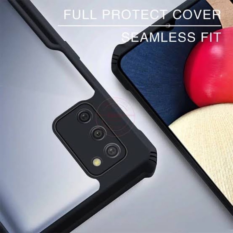 Anti Shock Fuze Case Samsung A02 M02/A02S M02S/A03/A03 Core/A12 M12/A13 4G Shockproof Transparant