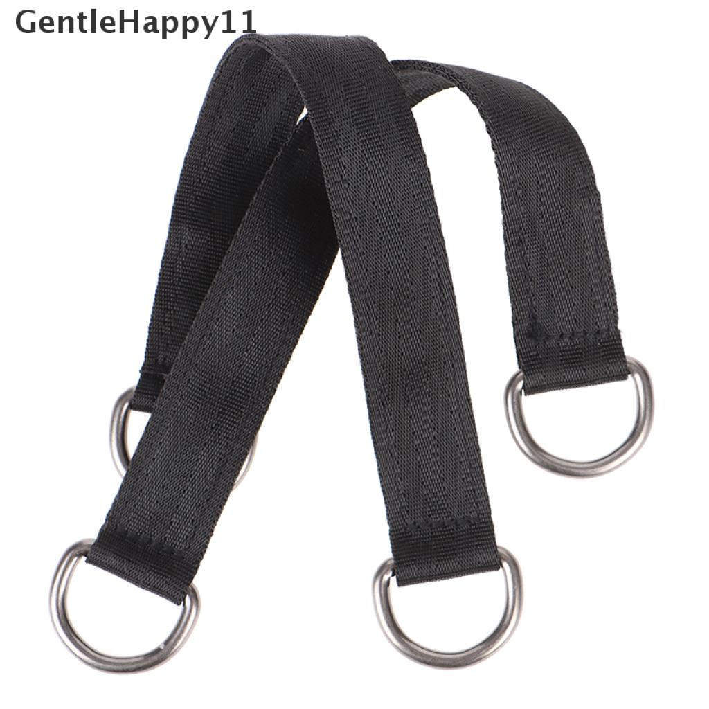 Gentlehappy 2Pcs Strap Gantung Pohon Ukuran 25cm Untuk Fitness