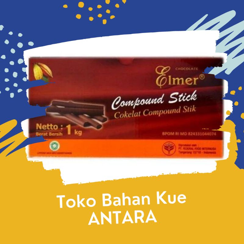 Elmer choco stick dark 1 kg