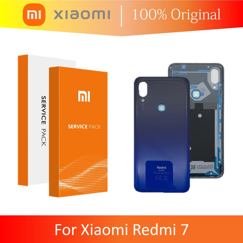 [ CHECK.ID ] BACKDOOR BACK COVER CASING XIAOMI REDMI 7 ORIGINAL