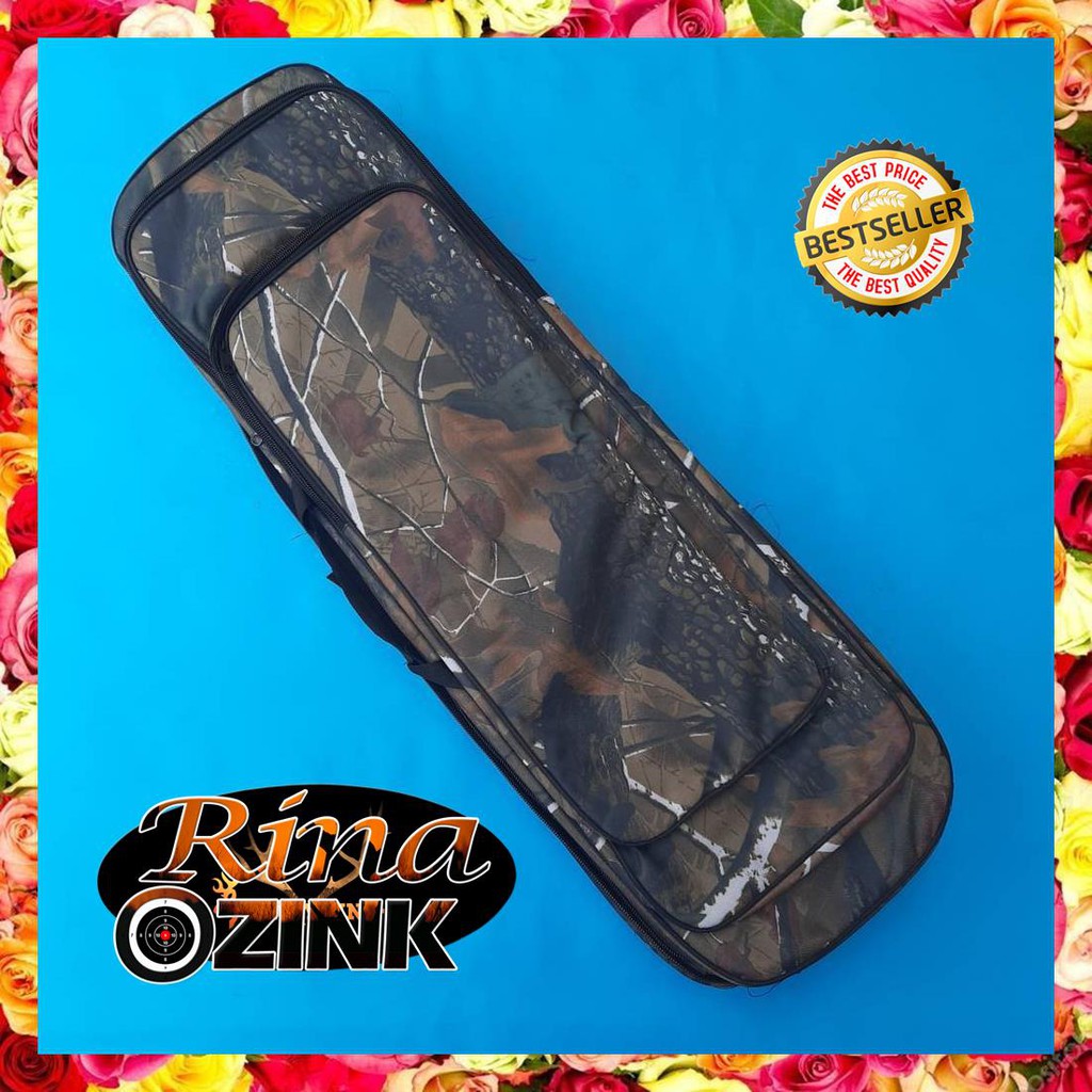 TAS RANSEL BULPUP FX IMPACT KOTAK CAMO POMPA BUSA TEBAL 100CM