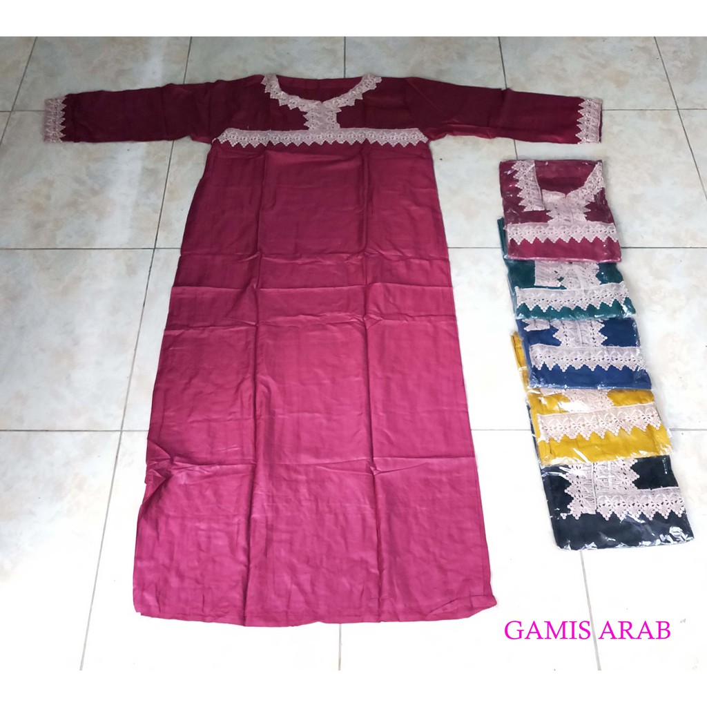 DASTER ARAB RENDA GROSIR RAYON SUPER GAMIS TERLARIS