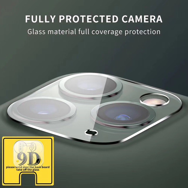 [ TOMCASES ] TEMPERED GLASS PROTECTIVE CAMERA 9D FILM FULL GLUE 9D HD