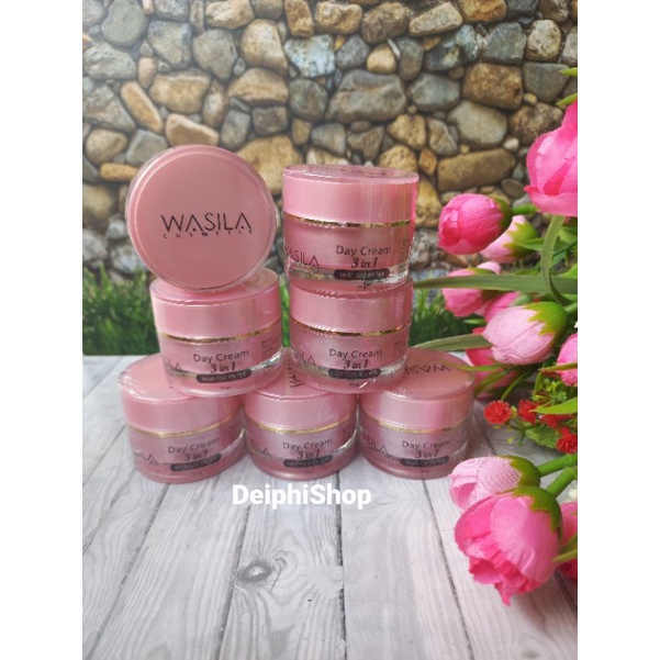 [COD] ECER DAY CREAM 3in1 (KRIM SIANG) WASILA COSMETIC, SKINCARE BPOM,HALAL MUI, AMAN BUMIL/BUSUI. P