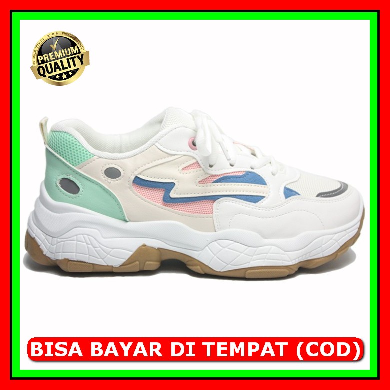 Sepatu Sneakers Running Sport Stylish Pria & Wanita Terbaru Osmon GU265 Dr Kevin Sepatu Wanita Sport