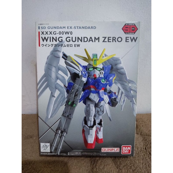 Bandai SD Gundam EX-Standard XXXG-00W0 Wing Gundam Zero EW