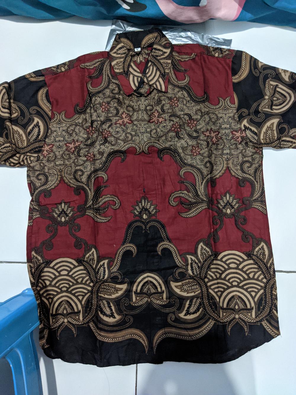 Batik Pria / Batik / Kemeja Lengan Panjang Size M L Xl Xxl Atasan Batik Seragam Terlaris
