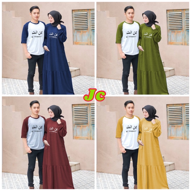 JC Cp hamiz / Baju pasangan muslim kekinian / couple muslim termurah