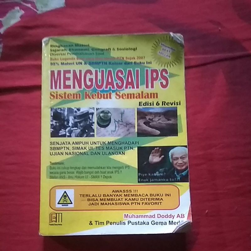 preloved buku SKS menguasai ips
