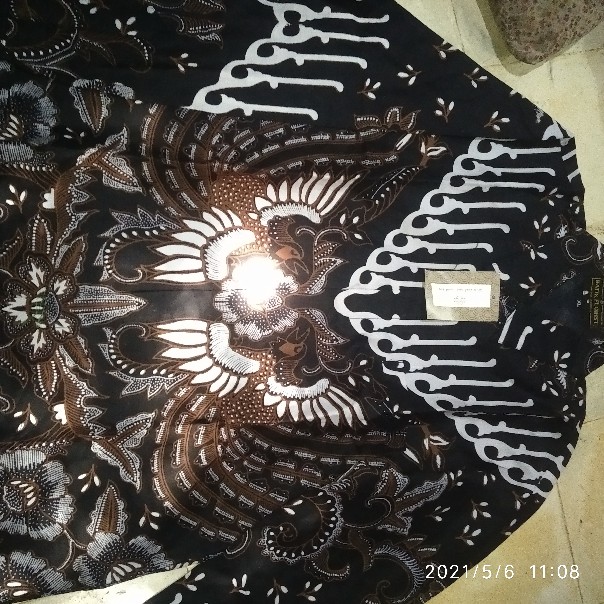 Parang Cendono Sogan Kemeja Batik Pria Slimfit Katun Primisima Full Furing