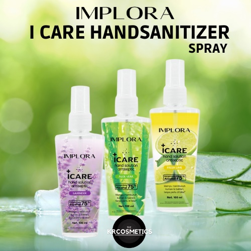 implora i care handsanitizer gel - HANDSANITIZER SPRAY