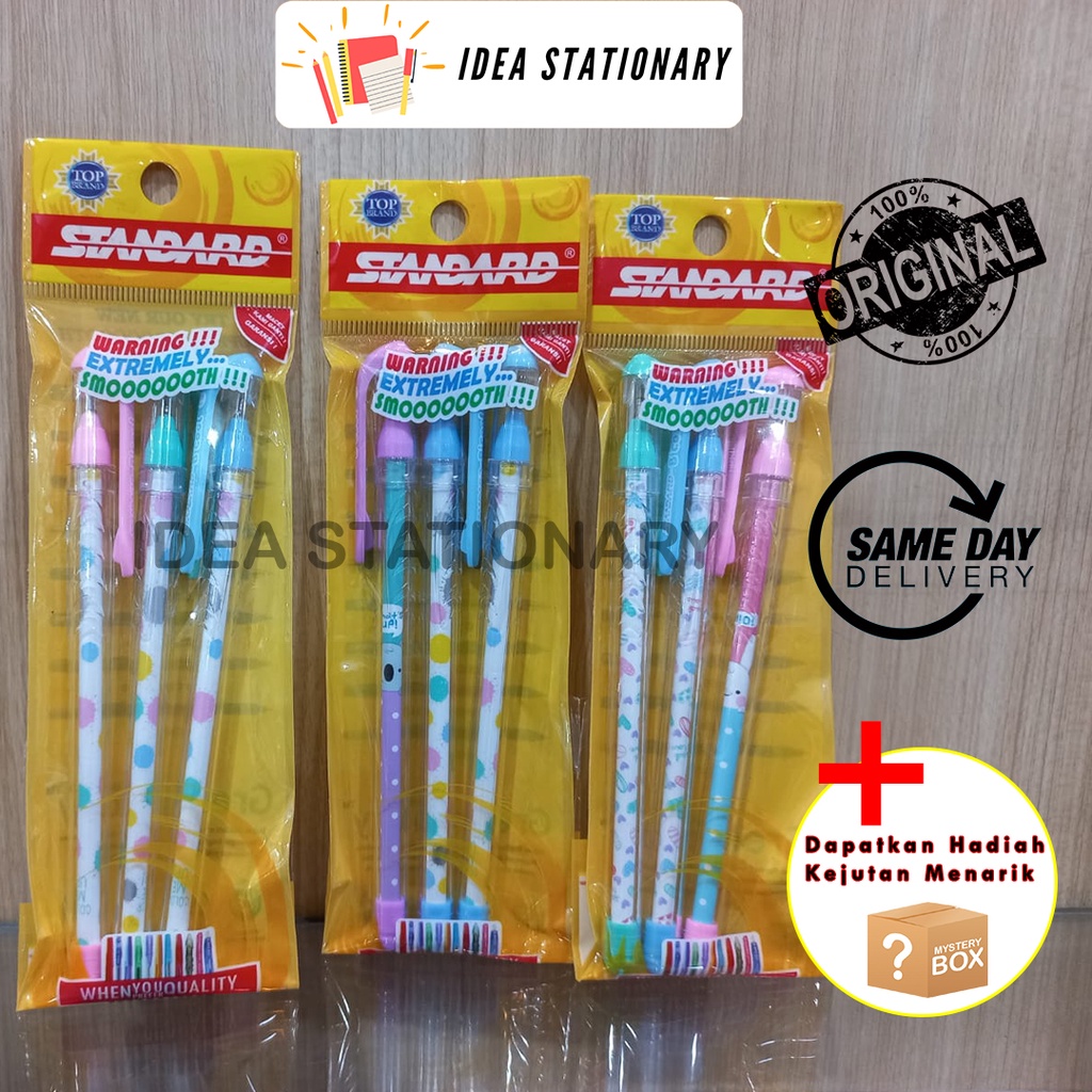 

Bulpen Pulpen Bolpoint Ballpen B'Cool 0.5 Tinta Hitam STANDARD 1 set @3pcs