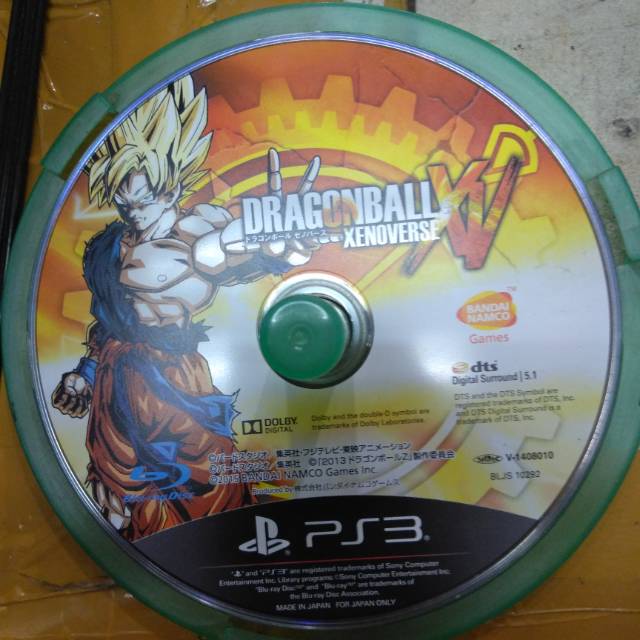 Kaset ps3 original second DRAGON ball xenoverse