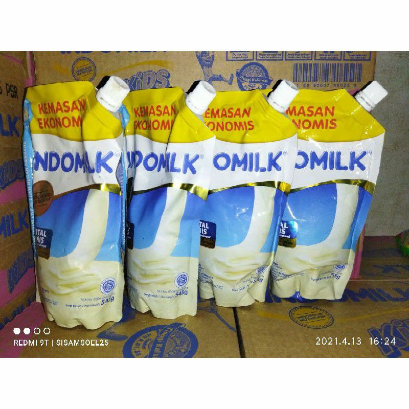 

Susu Kental Manis Pouch Indomilk 545gr