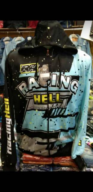 Jaket racing pria /jaket balap Racing hell cowok